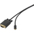 Renkforce RF-4535918 video kabel adapter 0,5 m USB Type-C VGA (D-Sub) Zwart
