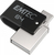 Emtec T260B USB flash meghajtó 64 GB USB Type-A / Micro-USB 2.0 Fekete, Rozsdamentes acél