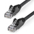 StarTech.com 7m CAT6 Ethernet Kabel, LSZH (Low Smoke Zero Halogen), 10 Gigabit 650MHz 100W PoE RJ45 10GbE UTP Snagless Netwerk Patch Kabel met trekontlasting, Zwart, CAT 6, ETL ...