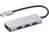 Sandberg 333-67 hub di interfaccia USB 3.2 Gen 1 (3.1 Gen 1) Type-A 5000 Mbit/s Grigio