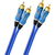 OEHLBACH D1C2700 audio kábel 0,5 M 2 x RCA Kék