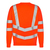 Safety Sweatshirt - 4XL - Orange - Orange | 4XL: Detailansicht 3