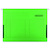 Teczka zawieszkowa DONAU z boczkami, A4, 230gsm, zielona