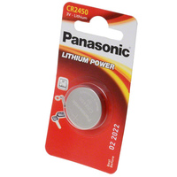 Panasonic Knopfzelle Lithium CR2450, 620 mAh, 3V