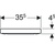 GEBERIT 573085000 Geberit WC-Sitz RENOVA PLAN Befest von oben mit Absenkautomat