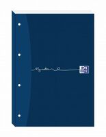 Oxford My Notes Ruled Margin Four-Hole Refill Pad 200 Pages A4 (Pack of 5)