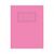 Silvine 9x7 inch/229x178mm Exercise Book Plain Pink 80 Pages (Pack 10)