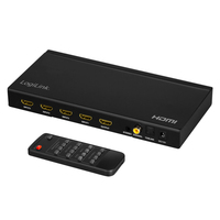 HDMI-Switch, 4x1-Port, Multiviewer, 1080p/60 Hz, Scaler, LogiLink® [HD0052]