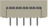 Stiftleiste, 10-polig, RM 2.54 mm, gerade, grau, 1-216093-0