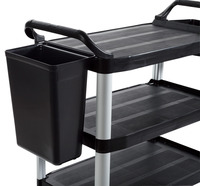 Sammelbehälter Perfect; 34000ml, 33.5x23.1x44.5 cm (BxTxH); schwarz