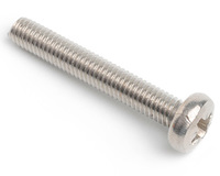 M3 X 12 POZI PAN THREAD ROLLING SCREW DIN 7500C A2 STAINLESS STEEL