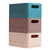 The Smart Case, klappbare Midi-Box A5+, mittlere Größe, Skandi - Pazifikblau