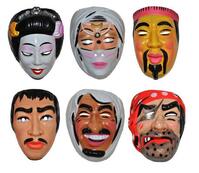 masque coque divers personnages