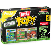 BLISTER 4 FIGURAS BITTY POP TORTUGAS NINJA LEONARDO