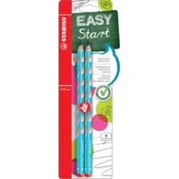 Bleistift Easygrap HB blau Blisterkarte VE=2 Stück
