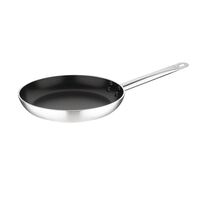Vogue Frying Pan in Silver - Aluminium with Non Stick Teflon Coating - 300mm