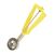 Bonzer Litegrip Portioner Ice Cream Scoop in Yellow - Stainless Steel - Size 20