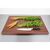 Hygiplas Extra Large High Density Brown Chopping Board for Vegetables - 60x45cm