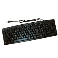 ROLINE multimedia toetsenbord, USB, zwart