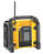 DCR020 Akku- und Netzradio 10,8-18V - Rückansicht