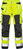 High Vis Handwerker Softshell-Hose Kl. 2 2083 WYH Warnschutz gelb/schwarz Gr. 148