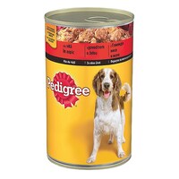 Állateledel konzerv PEDIGREE kutyáknak marhahússal 400g