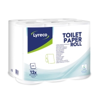 Lyreco tekercses toalettpapír, 2 retegű, 12 db