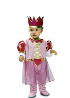 Disfraz de Princesa Rosa para bebé 6-12M