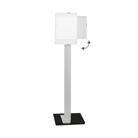Signpost / Floorstanding Poster Stand / Price and Info Display "Sign" | A3 (297 x 420 mm) approx. 1250 mm