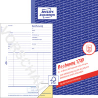 Rechnung, 148 x 210 mm, A5, 2 x 40 Blatt/Buch