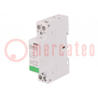 Contactor: 2-pole installation; 32A; 230VAC,220VDC; NC x2