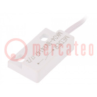 Reed switch; Pswitch: 10W; 23x13.9x5.9mm; Connection: lead 1,3m
