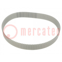 Timing belt; AT5; W: 25mm; H: 2.7mm; Lw: 545mm; Tooth height: 1.2mm