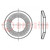 Washer; conical; M6; D=14mm; h=2.1mm; spring steel; Plating: zinc