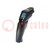 Infrared thermometer; -30÷400°C; -50÷500°C; Opt.resol: 12: 1