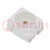 LED; SMD; 3528,PLCC4; rouge; 1560÷2180mcd; 3,5x2,8x1,9mm; 120°