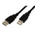ROLINE USB 2.0 Cable, A - A, M/M, black, 3 m
