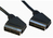 Cables Direct 2SS-20 SCART cable 20 m SCART (21-pin) Black