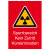 Strahlenschutz Sperrbereich Kein Zutritt Kontamination Warnschild,14,8x21cm DIN 25430 WS 163
