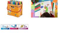 BIC KIDS Fasermaler Visacolor XL ecolutions, 48er Box (339113700)
