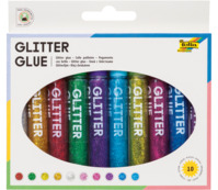 Klebestift Glitter Glue 10er Set
