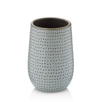 Kela 23601 Becher Dots Keramik graubraun 11,5cm 8,0cmØ