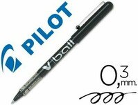 Roller tinta líquida NEGRO V-Ball 0,5 de Pilot -12 unidades