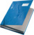 Unterschriftsmappe Design, 18 Fächer, blau