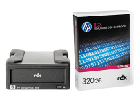 Hewlett Packard Enterprise StorageWorks RDX320 USB 3.0 Unidad de almacenamiento Cartucho RDX (disco extraíble) RDX 320 GB