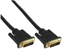 InLine DVI-D M-M 1.5m DVI cable Black