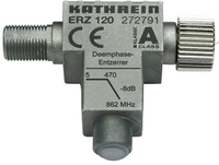 Kathrein ERZ 120 Kabelsplitter/-combiner Zilver