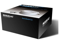 Megasat 100148 cable coaxial 50 m F Blanco