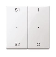 Merten MEG5228-0319 veiligheidsplaatje voor stopcontacten Wit