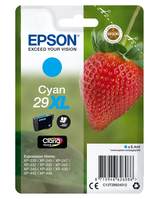 Epson Strawberry C13T29924022 tintapatron 1 dB Eredeti Nagy (XL) kapacitású Cián